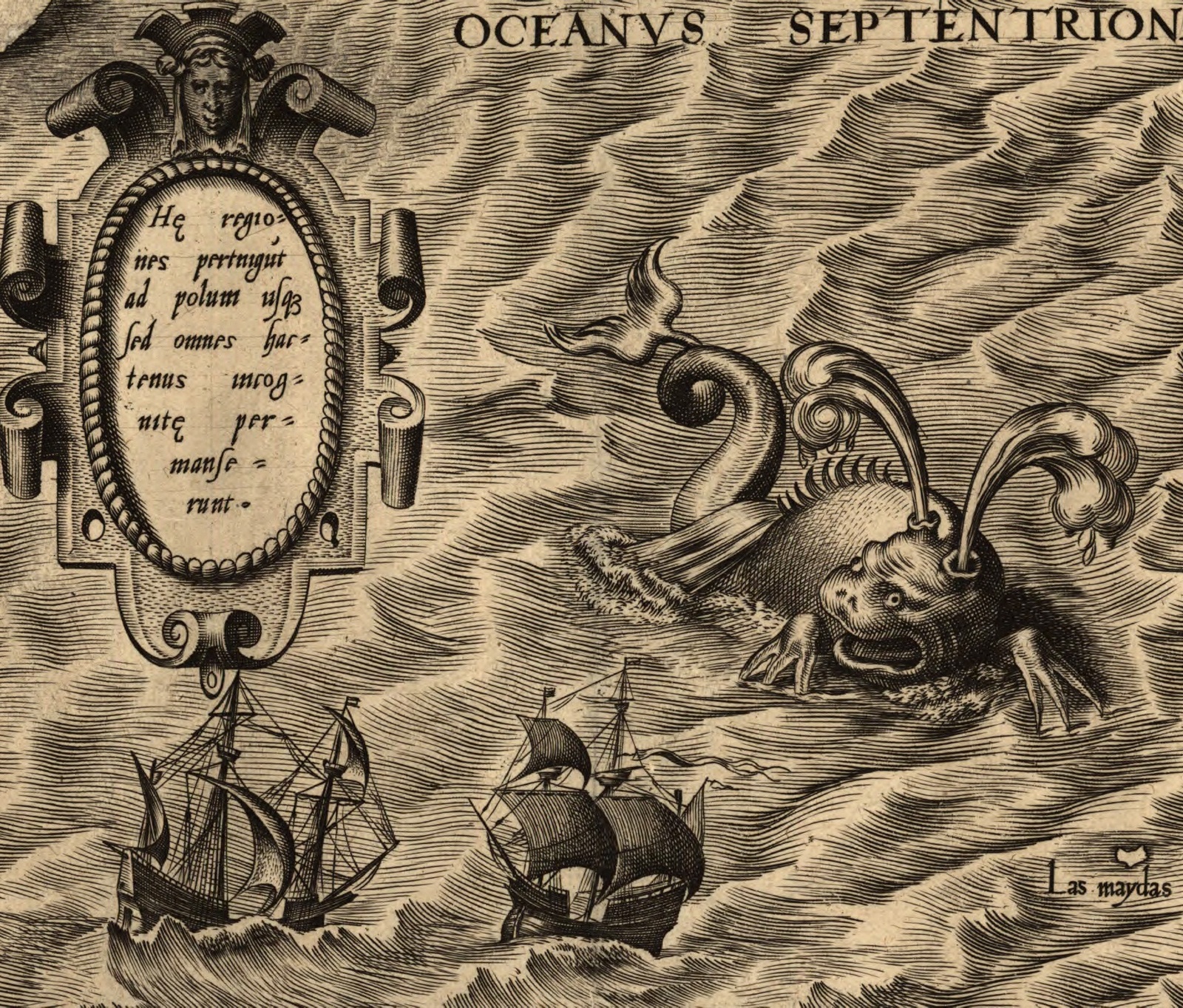 1562 Americae-Gutierrez 02 01hrs-mid Badge-with-Monster-Fish-and-Ships
