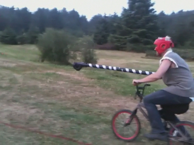 bicycle jousting