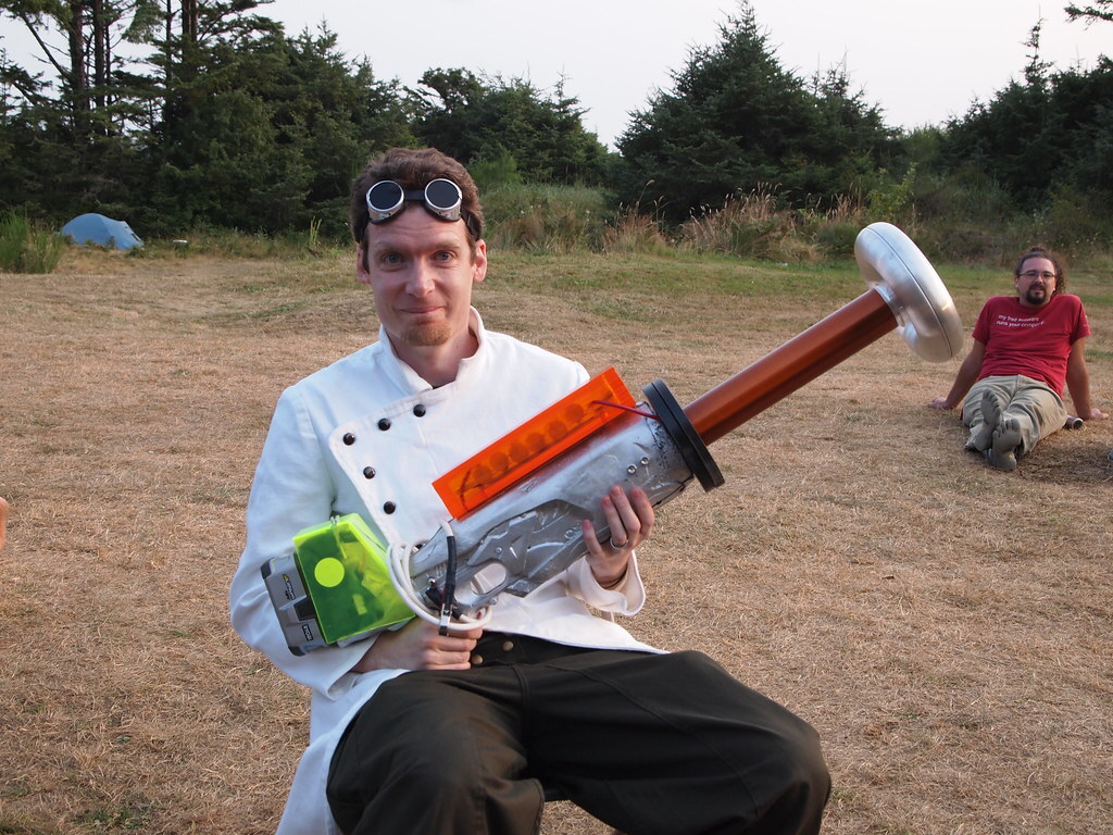 A man and his lightning gun...